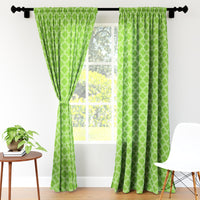 polyester long door curtains