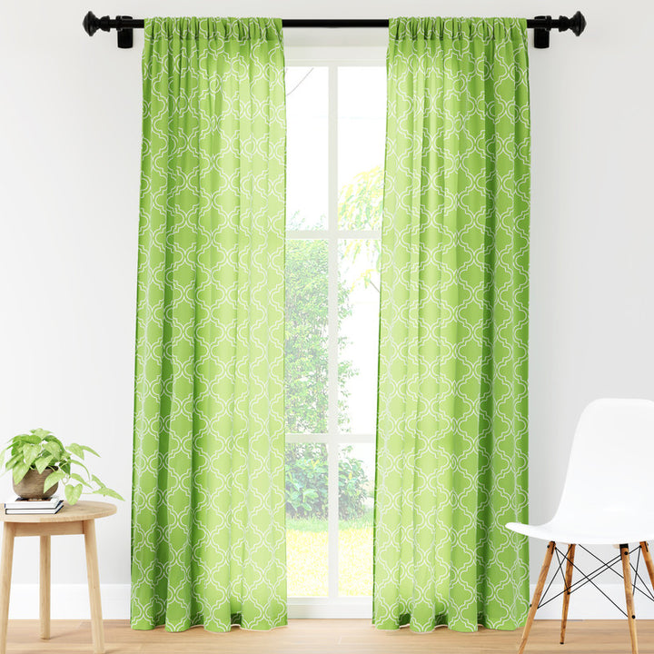 polyester long door curtains