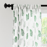 polyester long door curtains