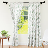 polyester long door curtains