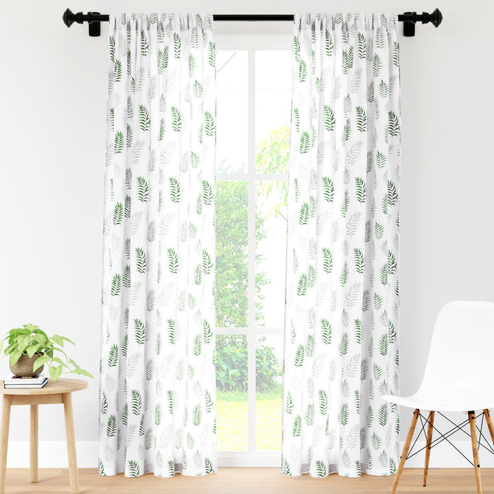 polyester long door curtains