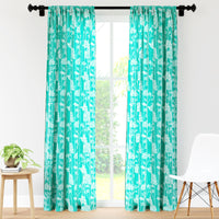 polyester long door curtains