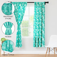 polyester window curtains