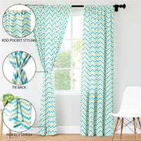 polyester long door curtains