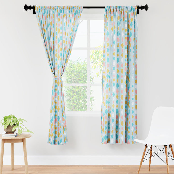 polyester window curtains