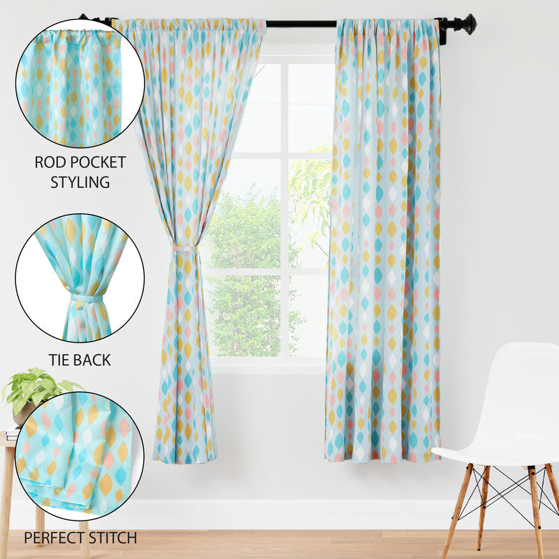 polyester window curtains