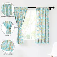 polyester window curtains