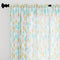 Micro Moroccan Navy Curtain (Pack of 2)