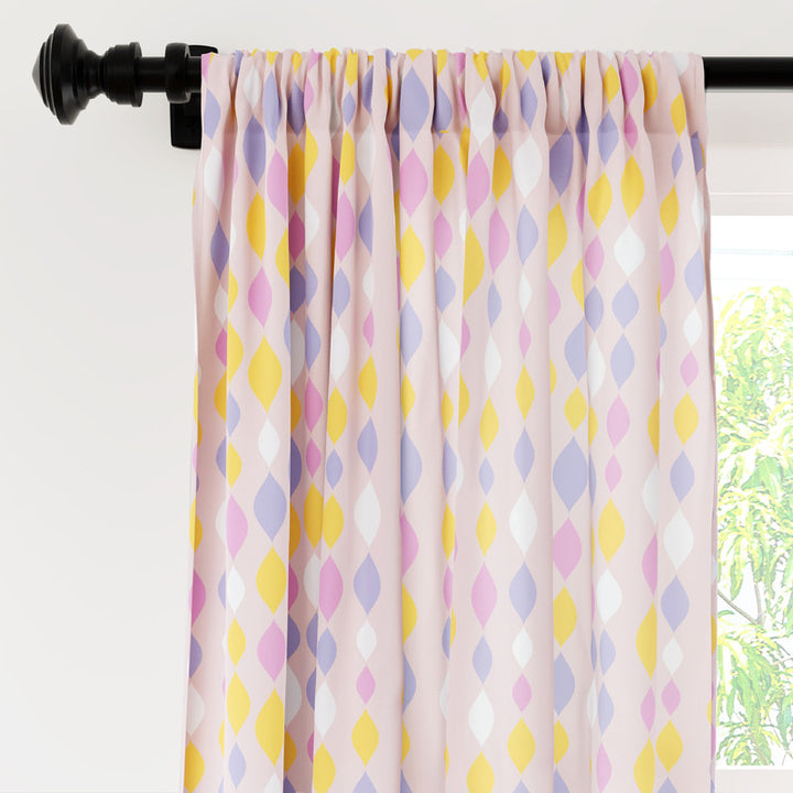 polyester long door curtains