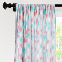 polyester long door curtains