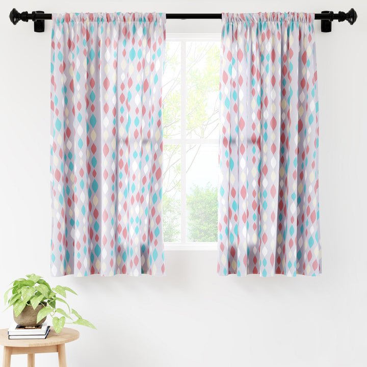 polyester window curtains