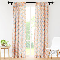 polyester long door curtains