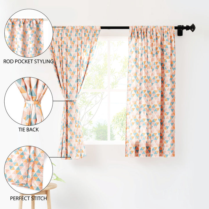 polyester window curtains