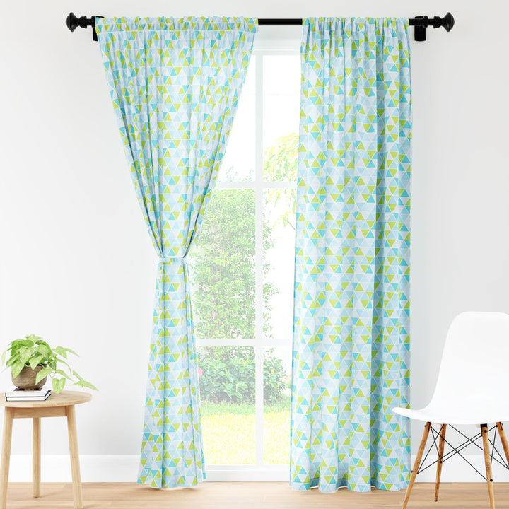 polyester long door curtains