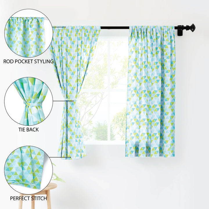 polyester window curtains