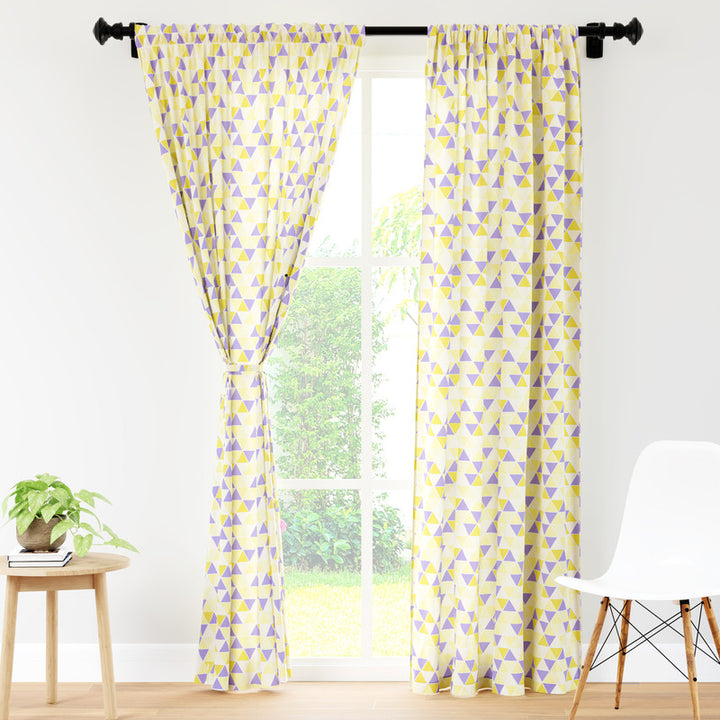 polyester long door curtains