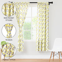 polyester window curtains