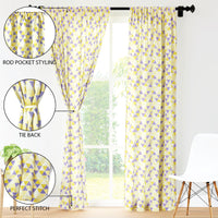 polyester long door curtains