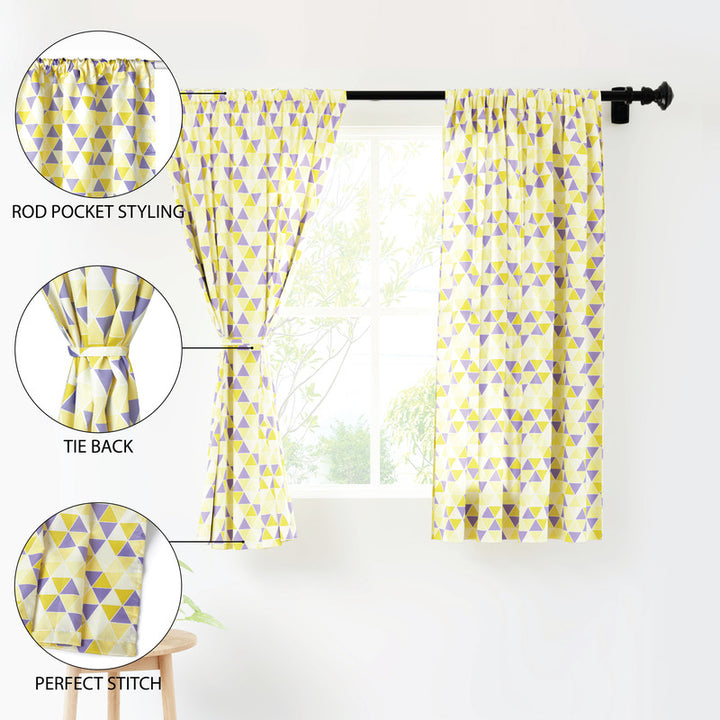 polyester window curtains