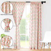 polyester long door curtains