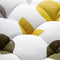 20s Sheeting Yellow Moon Chairpad (Pack of 4)