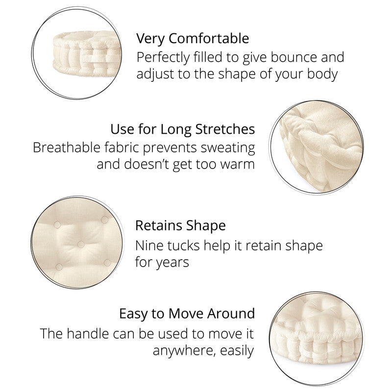 cotton floor cushion