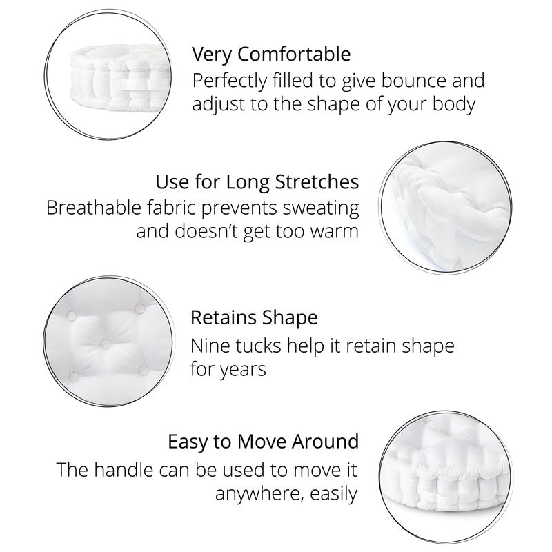 cotton floor cushion