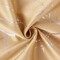 Blackout Polyester Fabric by Meter, 100x122 cm | Blocks Light, Heat & Noise, For Curtains, Cushion Covers, Door & Window Drapes - Foil Star Print