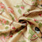 Blackout Polyester Pale Gold Birds Fabric 1 Meter