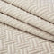 Quilted Polyester Fabric Beige Fabric