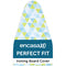Cotton Twill Triangles Aqua Ironing Board Cover