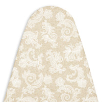Cotton Beige Ironing Board Cover (Pack of 1)