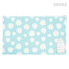 20s Sheeting Daisy Blue Ironing Mat (Pack of 1)