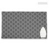 20s Sheeting Grey Tiles Ironing Mat (Pack of 1)