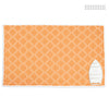 20s Sheeting Peach Tiles Ironing Mat (Pack of 1)