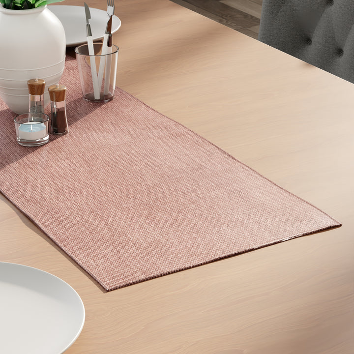 Chenille Buff Table Runner