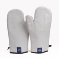 Silver Oven Gloves (Pack of 2)