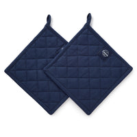 Cotton Scotch Blue Pot Holders (Pack of 2)