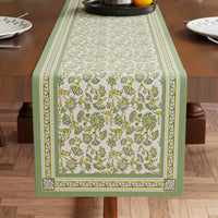 Cotton Sage-02 Table Runner (Pack of 1)