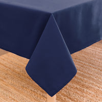 Canvas Navy Blue Table Cloth (Pack of 1)
