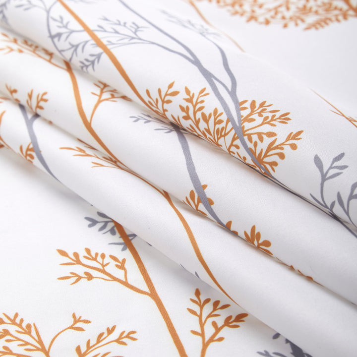 Printed Satin Fabric by Meter | Wide - 58 Inch Width (147 cm) | Soft Polyester Cloth for Curtains, Cushion Covers, Dresses, Kurtis, Crafts, Craft Sewing & Home Decor