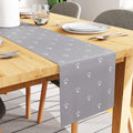 Blackout Buti Medium Grey Table Runner (Pack of 1)