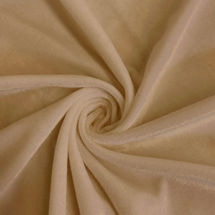 Velvet Solid Dyed Fabric Decorative Soft Smooth Silky Cloth for Sofa, Furnishing, Upholstery, Curtains, Cushions and Craft 100x152 cm