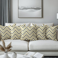 Micro Chevron Cushion Cover