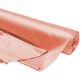 Satin Polyester Silk Peach Fabric by Meter