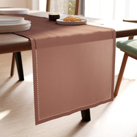 Cotton Tan Table Runner (Pack of 1)