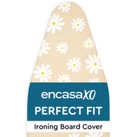 20s Sheeting Daisy Beige Ironing Board Cover