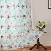 Polyester Blowball Curtain (Pack of 2)