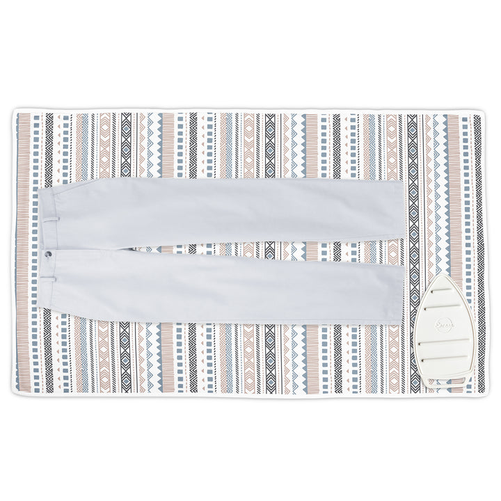 20s Sheeting Daisy Blue Ironing Mat (Pack of 1)