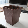 Faux Leather Copper Leather Dustbin